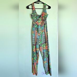 Multicolor Woman's Romper dress size Medium